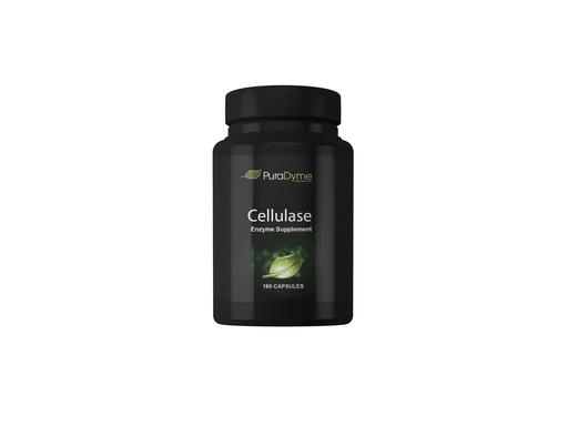 [BRSWGC37CECAO2Y6] PuraDyme - Cellulase Enzyme Supplement, Supports Digestive Health, 180 Capsules