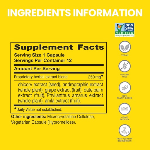 [BRSROYI6DN4AGFAV] Himalaya PartySmart, 12 Capsule Tube - Alcohol Breakdown Liver Support for a Better Morning After Drinking - Plant Based, Vegan, Non-GMO, Gluten Free, Clinically Studied (Pack of 2)