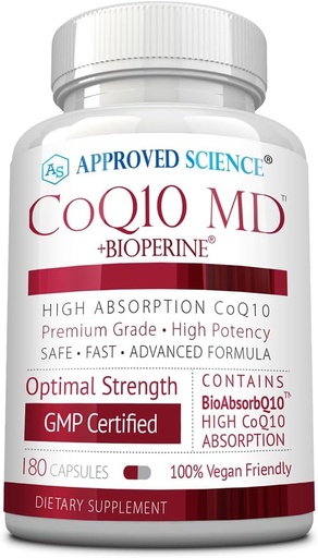 [BRSROEIEB4MQG3TX] Aprovada Science® CoQ10 MD - Force extra 300mmg Pure CoQ10 amb Bioperine® per a una adquisició més ràpida - Implementació d' Optemal - 3 de mes de subministraments