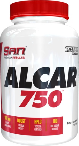[BRSROCQ6O4NGEHTH] Alcar 750 - Pure Acetyl L-Carnitine for Energy, Focus, and Fat Metabolism 100 Servings