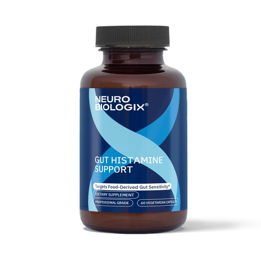 [BRSW2GI5AABBOCTH] Neurobiologix Gut Histamine Support Supplement, Digestion & Immune Balance with Vitamin C, NAC, Bromelain & Quercetin, Supports Food-Derived Histamine Response for Men & Women, Vegetarian, 60 Capsules