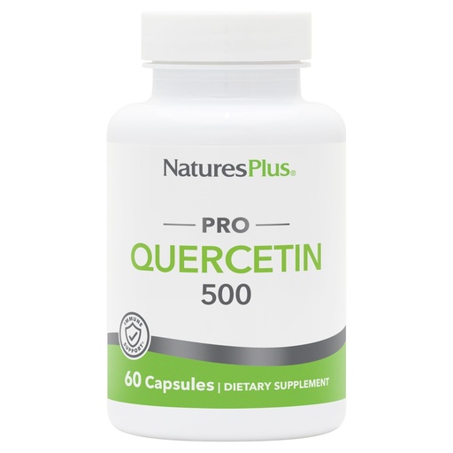 [BRSROZA7OZ6AMA3J] NaturesPlus PRO Quercetin 500 mg - 60 Capsules - Promotes Free Radical Protection & Supports Healthy Immune Response - Non-GMO, Vegan & Gluten Free - 60 Servings