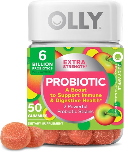 [BRSWGAL5A56AKDIY] OLLY Extra Strength Probiotic Chewable Gummy