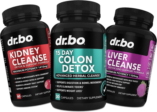 [BRSW2HDYCQCRSD3Z] Colon, Kidney &amp; Liver Cleanse Detox Support Supplement - 15 Day Intestinal Cleanse Pills &amp; Probiotic for Bloating & Daily Constipation Relief - Help Bladder Control, Urinary Tract & Gallbladder Health