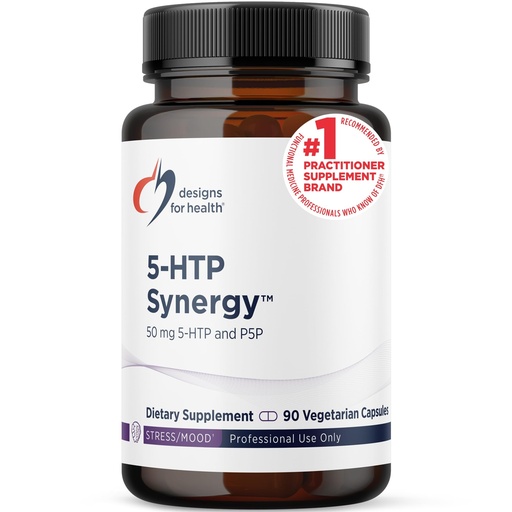 [BRSWIYYAOQPQAGDI] Designs for Health 5-HTP 50mg with Vitamin B6 (P-5-P) - 5-HTP Synergy 50 mg Supplement - Serotonin Precursors to Help Support Healthy Mood + Appetite (90 Capsules)
