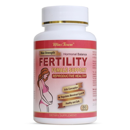 [BRSROFT6PIORQHTO] Fertility Tablets - Prenatal Vitamin for Women, 60 Count | Supporting Hormonal Balance, Reproductive Healthy, Ovulation & Conception, Ideal for Female Wellness
