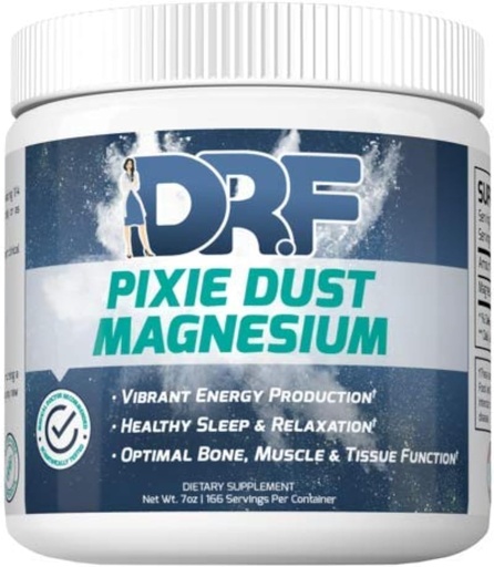 [BRSWGAYHBN7GG23U] Pixie Støv Magnesium av Dr. Farrah World renown medisinsk lege | Vibrant Energiproduksjon | Sunn søvn og avslapping | Optimal Bone, Muskel, & Vessue funksjon