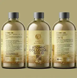 [BRSROEATDMHGC3T5] Golden - Pure Atomic Colloidal Gold Solution for Enhancing Wellbeing and Mental Clarity - Premium Ionic Supplement for Natural Health