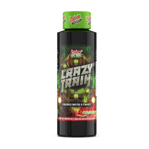 [BRSRMGLQCMOQ43DX] Crazy Train - Psycho Pharma’s non-alcoholic energy shot … With a Twist! (4)