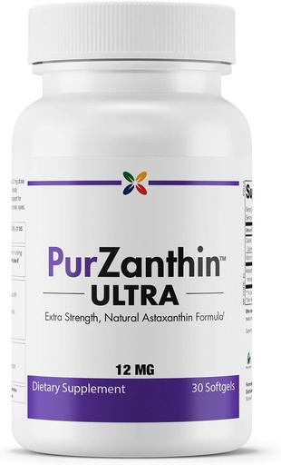 [BRSWKHD5BZYBYYD6] Dừng hối lộ bây giờ PurZanthin super tự nhiên Astabanthin 12 mG Softgels (1 Pack)