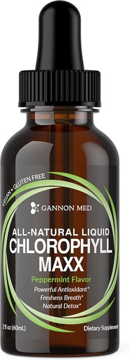 [BRSW2BATBMMWEADX] Chlorophyll Maxx - Liquid Chlorophyll - 2oz - Chlorophyll Liquid Drops - Chlorophyll - Internal Deodorant - All Natural Liquid Chlorophyll - Energy Boost - Helps w/Digestion - Mint