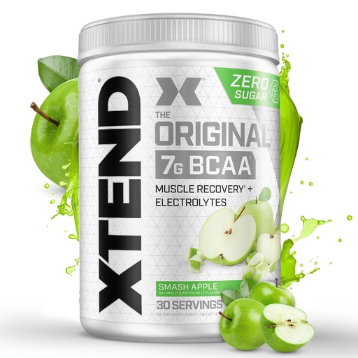 [BRSWIZYKBN4RC2L2] Xtend Original BCAA Powder 7g BCAA and 2.5g L-Glutamine, Sugar Free Post Workout Muscle Recovery Drink with Amino Acids for Men & Women, 30 Servings