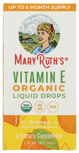 [BRSRMZY7C4PWAFLB] Mary Ruth's, Vitamin E Drops Organic, 2 Fl Oz