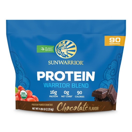 [BRSRMEABAVYA4YLA] Organic Plant Based Protein Powder | Vegan Organic Protein Powder Chocolate Flavored with BCAA Amino Acids & Hemp Seed Pea Blend | Non-GMO Soy Dairy Filler & Gluten Free (Chocolate, 90 Servings)