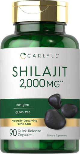 [BRSW2CQDAEMBQ3AV] Carlyle Shilajit Capsules 