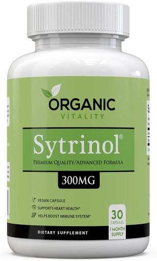 [BRSROGQ2A4FREGQ6] Premium Sytrinol Supplement - 300mg of Pure Sytrinol Per Serving - 30 Veggie Capsules - Supports Your Overall Health