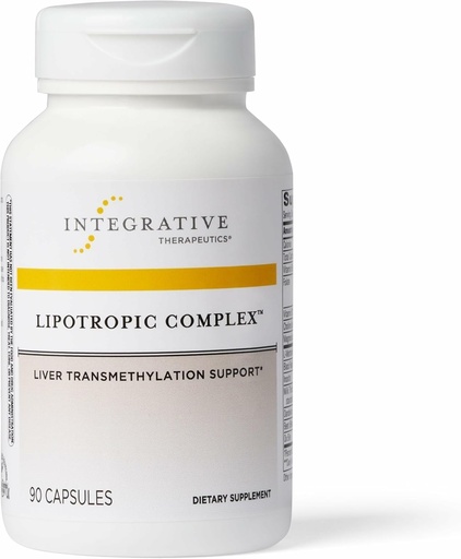 [BRSWIYACCUHWIFL4] Integrační terapeutika Lipotropní komplex - dodatek pro podporu jater pro dospělé * - Zahrnuje mléčné thistle & vitamín B6 a B12 - Gluten- Free & Dairy-Free - 90 Počet (45 Služeb)