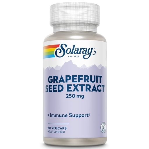 [BRSWIYTYO4GBGCLM] SOLARAY Grapefruit Seed Extract Capsules 250 mg, 60 VegCaps