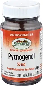 [BRSROBI7AQHGK3A3] Sprouts French Maritime Pine Bark Extract 50 Mg - 30 Capsules