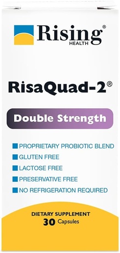 [BRSWIYA3AF4BYDIV] Risaquad-2 Probiotic Dietary Supplement -375mg Pack of 30 Capsules