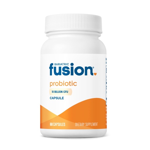 [BRSWYFQQAUNQ2CY2] Bariatric Fusion Probiotic Capsule | Easy to Swallow Bariatric Vitamin | 10 Billion CFU | Bacillus Coagulans | Support Digestive & Immune Health | 60 Count