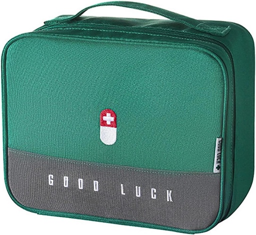 [BRSWYAQQCEDWACQY] Bolsa de primeros auxilios Empty, Bolsa de Trauma de Medicamentos a prueba de agua, Bolsa de medicina para viajar ,Home Alquiler de coches Oficina(Large,Green)