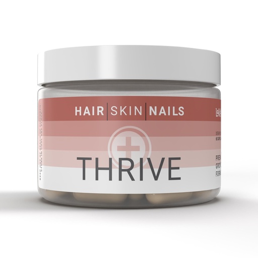 [BRSRAGIROUHGA3TL] Le-Vel Thrive, Premium Collagen with Biotin 3500mcg, Vitamin C, Zinc, and Turmeric – Hair, Skin, Nails, Joints – Hydrolyzed Marine Collagen, Ashwagandha, Keratin, Organic Kelp 60 Capsules