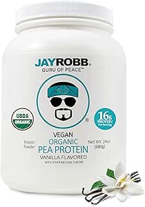 [BRSW2YY2OEBAMCAZ] JAYROBB Organic Vegan Vanilla Pea Protein