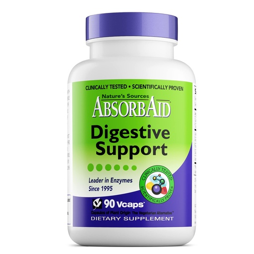 [BRSWI2TQCYMQID32] Nature's Sources AbsorbAid Digestive Support - 90 Vcaps