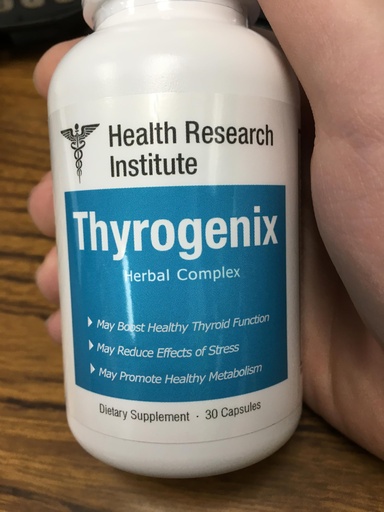 [BRSRMAAFOAIBEHTD] Thyrogenix - Thyroid Function Supplement - 2 bottles-60 Capsules - Adrenal Glands Support-Hormonal Balance Support (2)