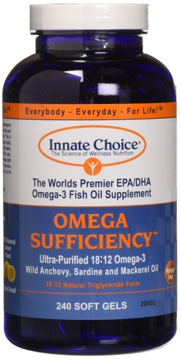 [BRSWIYL5BAMBMHQ5] Omega Sufficiency Lemon 240 Capsules