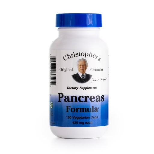 [BRSWIY35AIIAG2LU] Christopher's Original Formulas Pancreas Formula - Pancreas Cleanse Detox & Repair - Probiotics for Digestive Health
