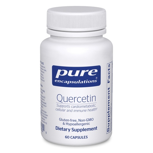 [BRSWIFITCEBGK2YZ] Pure Encapsulations Quercetin - 500 mg - Immune Support, Cellular Health & Heart Health - Antioxidant Supplement - Gluten Free & Non-GMO - 60 Capsules
