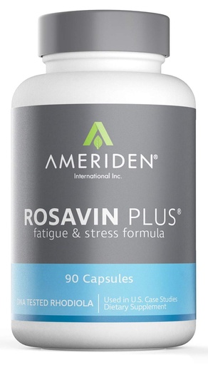 [BRSWKGYYAADWEH3C] Rosavin Plus® with Electrolytes- Siberian Rhodiola rosea 90 V-capsules 150mg by AMERIDEN INTERNATIONAL, INC