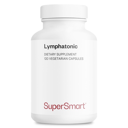 [BRSWIHQZBEMQY2QZ] Supersmart - Lymphatonic 40mg per Day - Lymphatic Drainage Supplement - Melilotus Officinalis | Non-GMO & Gluten Free - 120 Vegetarian Capsules