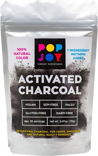 [BRSWGFINOAMBUH36] Activated Coconut Charcoal - 1 Ingredient Nothing Added!