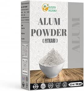 [BRSRM2QNAQNR4A35] Herbs Botanica Potassium Alum Powder (Fitkari), Pure Granulated Alum for Skin Care, Canker Sores, Deodorant, Alumbre en Polvo, Natural Cleansing & Flowers, 5.3 oz