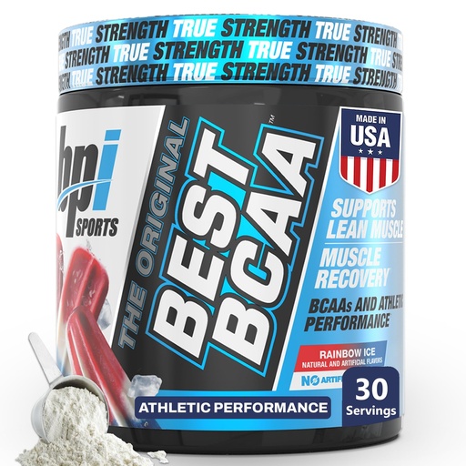 [BRSWKHYYB4PGYHLI] BPI Sports BEST BCAA Powder Rainbow Ice (30 servings) *LIMITED EDITION FLAVOR* FREE 20oz BPI Smart Shake Bottle
