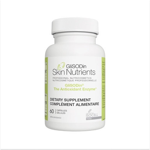 [BRSWGFAZCNYWOYLJ] GliSODin Skin Nutrients The Antioxidant Enzyme - Reduces Oxidative Stress - 60 Capsules – 1 Month Supply