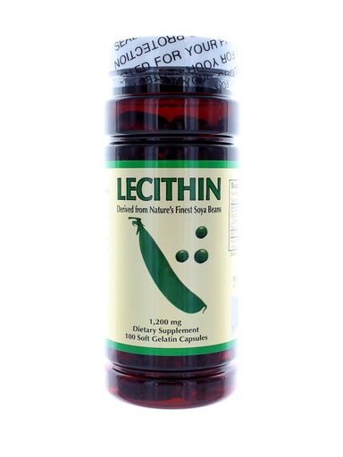 [BRSWIYT7OBYRWAI3] NCB Lecithin 1200 Mg - 100 Soft Gelatin Capsules