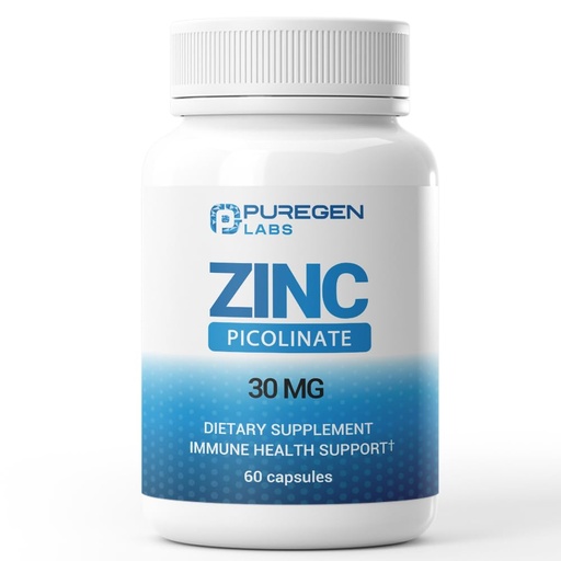 [BRSW2ZD5BMDWGYDP] Zinc Picolinate 30mg [High Absorption] Supplement – Zinc Picolinate for Immune Support System 60 Capsules