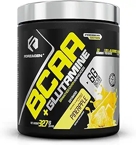 [BRSROYL5AAPR6F3K] Forzagen BCAAS Amino Acids Powder with Glutamine BCAA Powder, Branched Chain Amino Acids Supplements Powder, BCAA Lean Energy Pre Workout - Post Workout Muscle Recovery Powder, 30 Servings