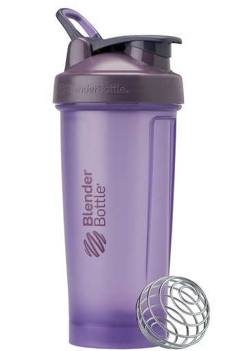 [BRSROFD6CICR4CL7] BlenderBottle Classic V2 Shaker Bottle Perfect for Protein Shakes and Pre Workout, 28oz, Full Color Purple