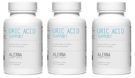 [BRSWK2T3DMFQAGY5] Uric Acid Support Supplement – Tart Cherry, Celery Seed, Turmeric, Quercetin – 60 Vegetarian Tablets (Pack of 3)