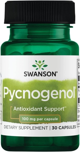 [BRSWIYYMBUFGKDI5] Swanson Pycnogenol 100 Milligrams 30 Capsules