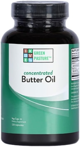 [BRSWIYAFDEGQKHI5] Green Pasture Concentrated Butter Oil Capsules