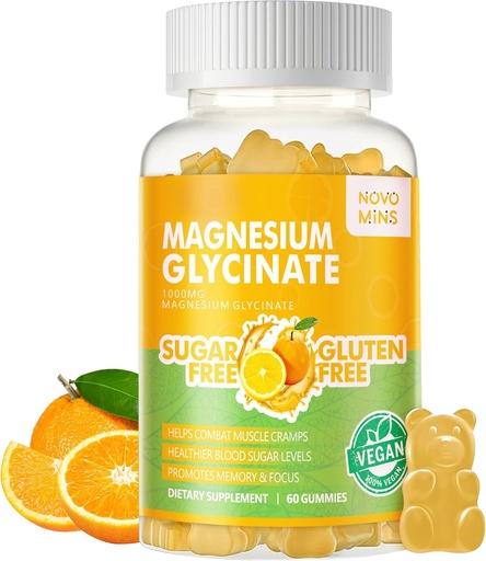 [BRSRAAD2OIHQ4YD6] 60 CT Magnesium Glycinate Gummies