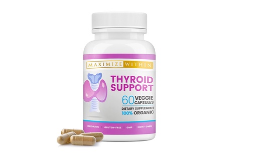 [BRSW2BIKOIJQ4FLV] Thyroid Support Supplement for Women & Men - Focus, Mental Clarity & Energy with Ashwagandha Iodine Zinc Kelp Vitamin B12 L Tyrosine Selenium Copper Bladderwrack- 60 Count