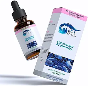 [BRSROGA7CNYAIELD] Liposomal Probiotics, Probiotics for Women & Men, Powerful 35 Billion CFUs Non-GMO, Vegan, Gluten-Free, Liquid Drops for Digestive Health and Immune Support 59 Servings