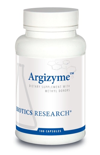 [BRSWGFAFB57GYYA6] BIOTICS RESEARCH Argizyme Nutritional Support for Healthy Kidneys, Amino Acids, Glandular Support, Urinary Tract Health, Beet Powder, Methyl Donor. 100 Capsules